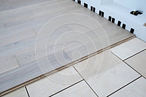 Renovation of the house, replacement of flooring. Laying of laminate or parquet board