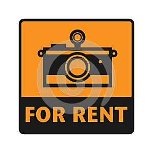 For Rent icon or sign
