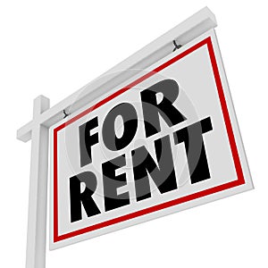 For Rent Real Estate Home Rental House Sign