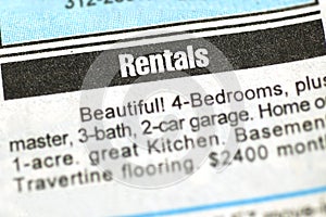 Rental Ad