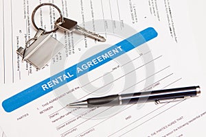 Rental agreement form