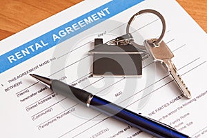 Rental agreement form