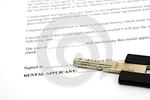 Rental contract