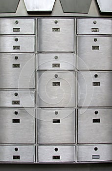 Rental postal boxes