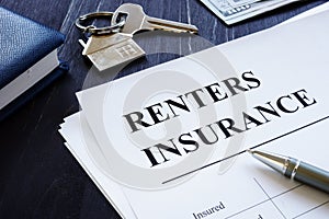 Renters Insurance policy agreement photo