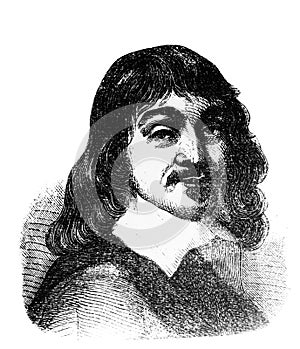 RenÃÂ© Descartes, was a French philosopher, mathematician, and scientist in the old book Encyclopedic dictionary by A. Granat, vol photo