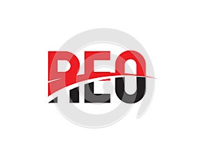 REO Letter Initial Logo Design Vector Illustration photo