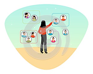 Reorganization to adjust. Change team structure for efficiency