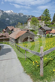 Reosrt village Wengen, Swiss