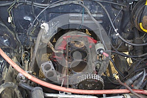 Repair of the automobile engine