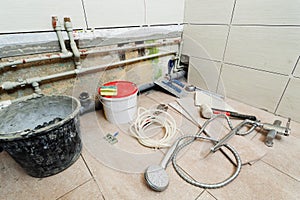 Repair in the bathroom