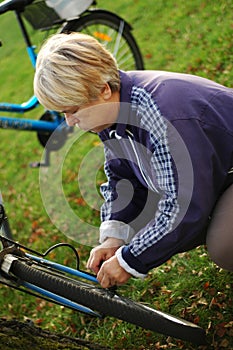 Repair a bike