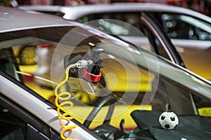 Repair car windshield