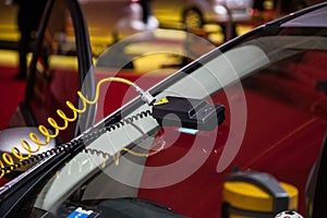 Repair car windshield