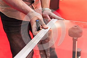 Repair car windshield