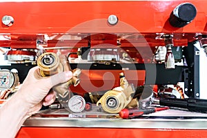 Repair of the coffee machine photo