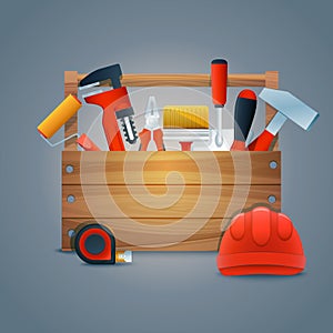 Repair construction toolbox