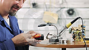 Repair of electrical equipment