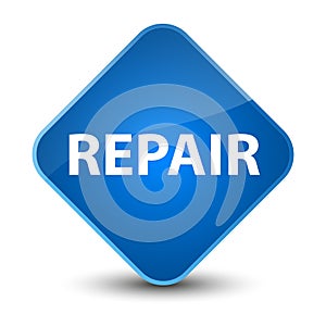 Repair elegant blue diamond button