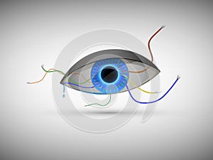 Repair the eye, renew the eye concept,