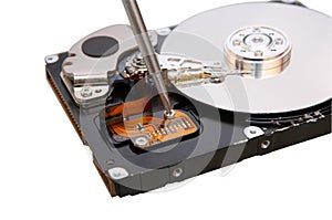 Repair hard disc