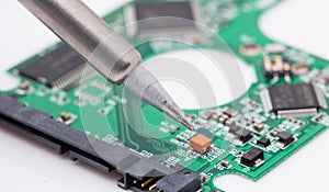 Repair harddisk drive pcb