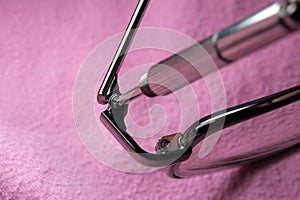 Repair of the metal frame of glasses