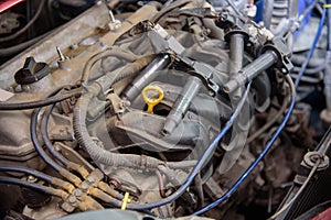 Repair old car engine