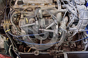 Repair old car engine