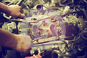 Repair piston engine