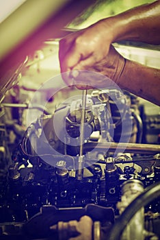 Repair piston engine