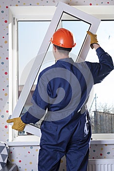 Repair of plastic windows