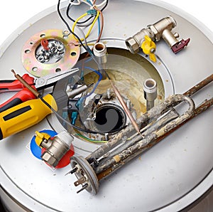 Repair water heater