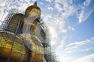 Repairing Big Buddha