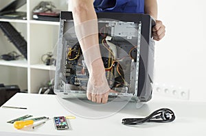 Repairing computer