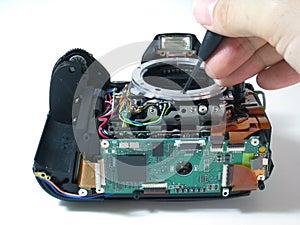 Repairing digital camera