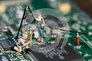 Repairing Electronic Circuitry