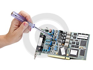Repairing electronics
