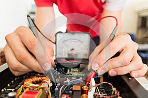 REPAIRING ELECTRONICS WITH TEST EQUIPMENT