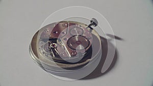 Repairing of the old clock mechanism