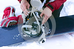 Repairing of ski-binding