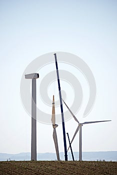 Repairing a windmill
