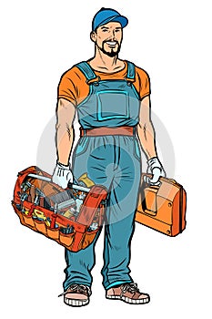 Repairman handyman service professional