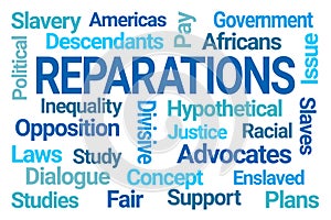 Reparations Word Cloud