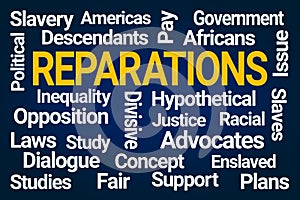 Reparations Word Cloud
