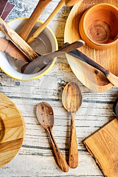 Reparing wooden utensils