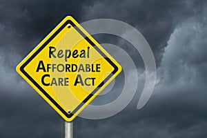 Repealing and replacing the Affordable Care Act healthcare insurance