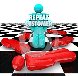 Repeat Customer Loyal Satisfied Faithful Client Return Business