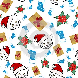 Repeat pattern for Christmas holiday