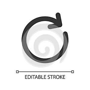 Repeat pixel perfect linear ui icon